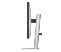 惠普 7 系列专业显示器侧面轮廓(图片来源:惠普)