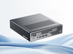 MS-03 的起售价为 759 美元。图为：展示这款迷你电脑正面的宣传图片。