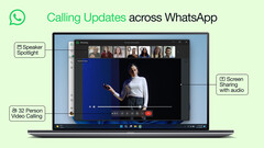 WhatsApp 的新视频通话功能使其成为视频通话的更可行选择（图片来源：WhatsApp）