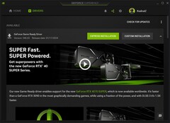 NvidiaGeForce Game Ready 驱动程序 546.65 更新，请登录GeForce 体验 (来源：Own)