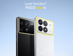Poco 强调，在Apple 推出 iPhone 17 Pro 手机之前，它的手机背面就有拉伸的相机条。图：F6 Pro 背面。(图片来源：Poco）