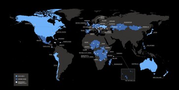 目前星联移动的覆盖范围。