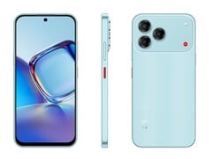 中兴 Blade V80 Vita 的摄像头岛与 iPhone 17 系列相同。(图片来源：Evan Blass）