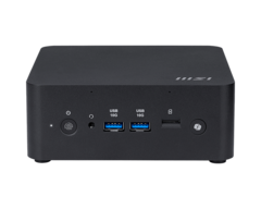微星 Cubi NUC AI+ 2MG 的简易性获得好评，但性价比不足（图片来源：MSI）