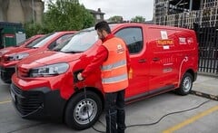 英国皇家邮政的电动货车，是该公司英国车队中 7,000 辆电动车之一（图片来源：英国皇家邮政）