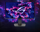 ROG Strix XG27UCDMG 是华硕今年发布的第二款 27 英寸、240 Hz 和 4K OLED 游戏显示器。(图片来源：华硕）