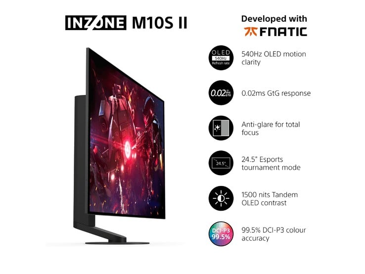 Inzone M10S II 游戏显示器亮点