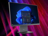 ThinkCentre neo 55a Gen 6 AIO 的起价为 549 美元。图：该电脑的宣传图片。(图片来源：Lenovo - 已编辑）