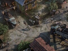 一张展示 War Mongrels 中战斗场面的图片，该游戏现于 Steam 上享受 78% 折扣。