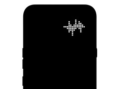 Nothing Phone (4a) Pro 预告，显示字形 LED 矩阵。