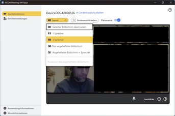 理光应用程序：选择布局 