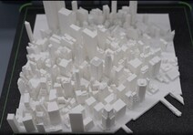 打印的曼哈顿模型（图片来源：AnkerMake）