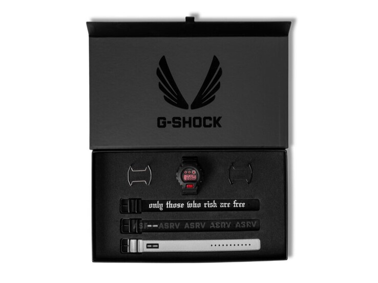 卡西欧 G-Shock DW-6900-ASRV24A-1CR 将于今年一月上市。(图片来源：Watchpro）