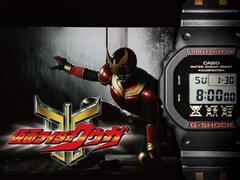 卡西欧 G-Shock x 卡门骑士 Kuuga 手表（如图）即将在日本上市。(图片来源：Artimation 编辑）