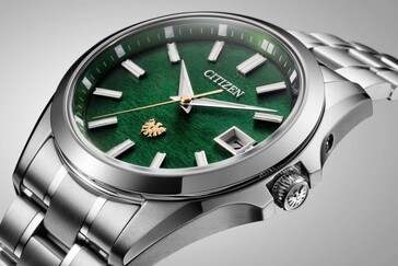 西铁城-AQ4093-56W侧面特写