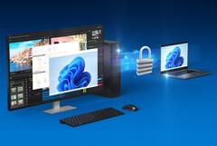 Thunderbolt Share 可通过 Thunderbolt 直接连接两台电脑。(图片：英特尔）