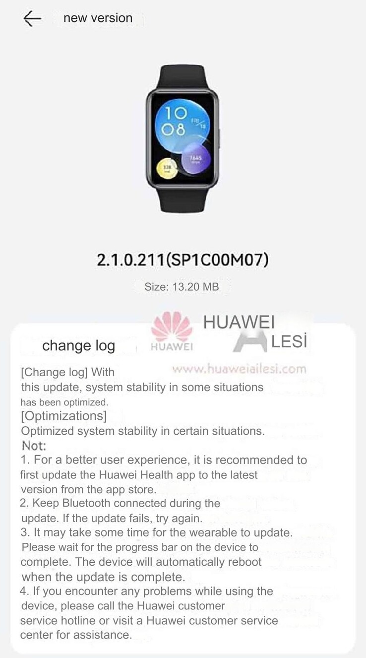 (图片来源：Huawei Ailesi via Google Translate）