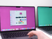 更换了屏幕的 MacBook Pro。(来源：Hugh Jeffreys via YouTube）