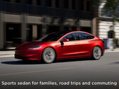 Model 3 新款曾在官方网站上列出配备前置摄像头。(图片来源：特斯拉）