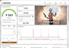 Time Spy - GPU超频+风扇提升