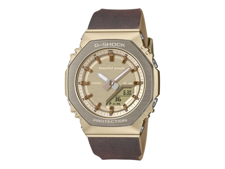 卡西欧 G-Shock GMS2110BP-5A 手表。(图片来源：卡西欧）