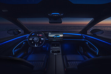 采用全新卡普里蓝配色的小米 SU7 (2026):这款电动运动轿车不仅仅是小改款。(图片来源:小米)