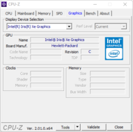 CPU-Z：图形