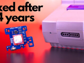 边缘增强器 DIY 套件可修复所有双芯片 SNES 型号的视频输出问题（图片来源：Macho Nacho Productions on YouTube）