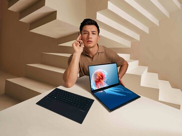 Zenbook Duo。(资料来源：华硕）