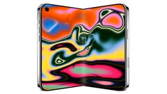 iPhone Fold 早期模型的实际操作演示展示了Apple 首款可折叠设备的小巧外形。(图片来源:@theappletrack)