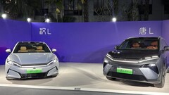 比亚迪于 4 月 9 日正式推出搭载 1-MW 5 分钟充电功能的汉 L 轿车和唐 L SUV（图片来源：Electrowoz）