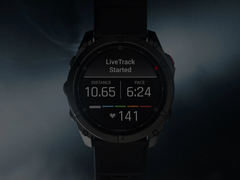 与 Garmin LiveTrack 功能（如上图所示，Fenix 8 Pro）相连的个性化主页可供更多用户使用。(图片来源：Garmin）
