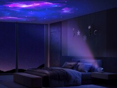 GoveeGalaxy Light Projector Pro 可以通过星空图像和白噪声营造轻松愉悦的体验。(图片来源：Govee）