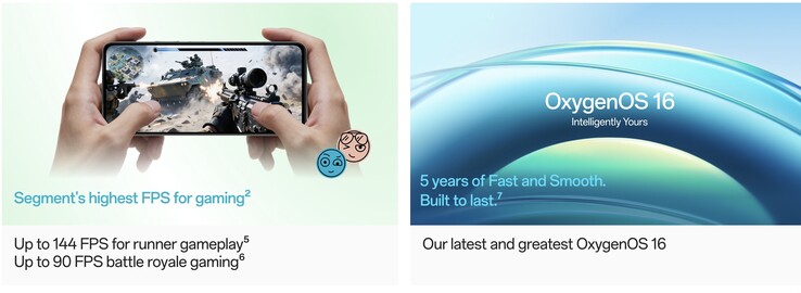 OnePlus Nord CE6 Lite 的官方宣传图片。