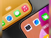 Oppo Find X8 的边框似乎比 iPhone 16 Pro 稍微纤薄一些（图片来源：周艺博 - 编辑）