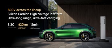 小米 YU7 SUV 续航时间长-充电时间短（来源：小米）