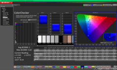 校准后的 ColorChecker