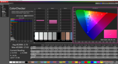 校准后的 ColorChecker