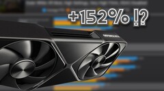 NvidiaGeForce RTX 5090 在高端 VR 工作负载中的表现毋庸置疑，而在合成基准测试中的代际提升则略显平淡。(图片来源：Omniwhatever、Nvidia，经编辑）