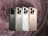 iPhone 16 Pro 和 Pro Max 保留了前代产品的钛金属边框。(图片来源：Apple, Adrien Converse on Unsplash，已编辑）