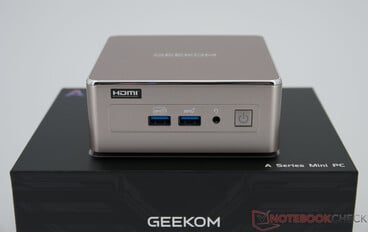 Geekom A5 2027 Edition - 正面接口
