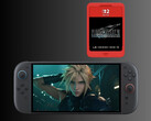 最终幻想 7 重制版 Intergrade Switch 2 游戏密钥卡模拟图（图片来源：任天堂美国公司、Square Enix 编辑）
