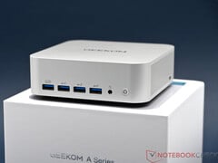 该标记似乎并非误报。图为Geekom A8 Max的正面。