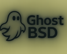 基于 FreeBSD 的 GhostBSD Linux 非官方徽标（图片来源：使用 OpenAI 生成）