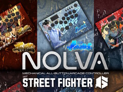 Hori Street Fighter 6 Novla 控制器用按钮取代了摇杆。(图片来源：Hori）