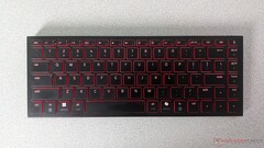 Razer Joro RGB 红色照明