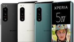 索尼Xperia 5 IV的媒体照片显示了这款紧凑型手机的几个关键规格的显示屏。(图片来源:91Mobiles/Sony - 编辑)