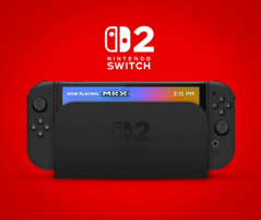 对接的任天堂 Switch 2（图片来源：Nintendo Switch 2 subreddit）
