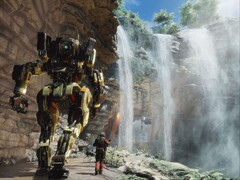 泰坦陨落 2》（Titanfall 2，如图）于 2016 年推出，其宣传活动的重点是人与机器之间的纽带。(图片来源：Steam）