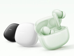 红米 Buds 8 即将在中国上市。图：三种颜色可选的耳塞。